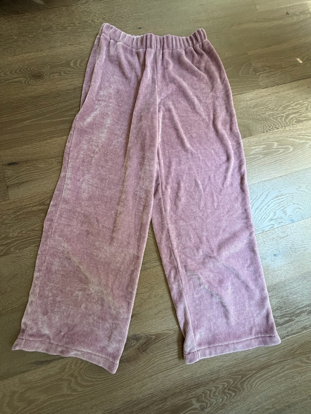 Old Navy chenille Wide-Leg Pants - Mauve